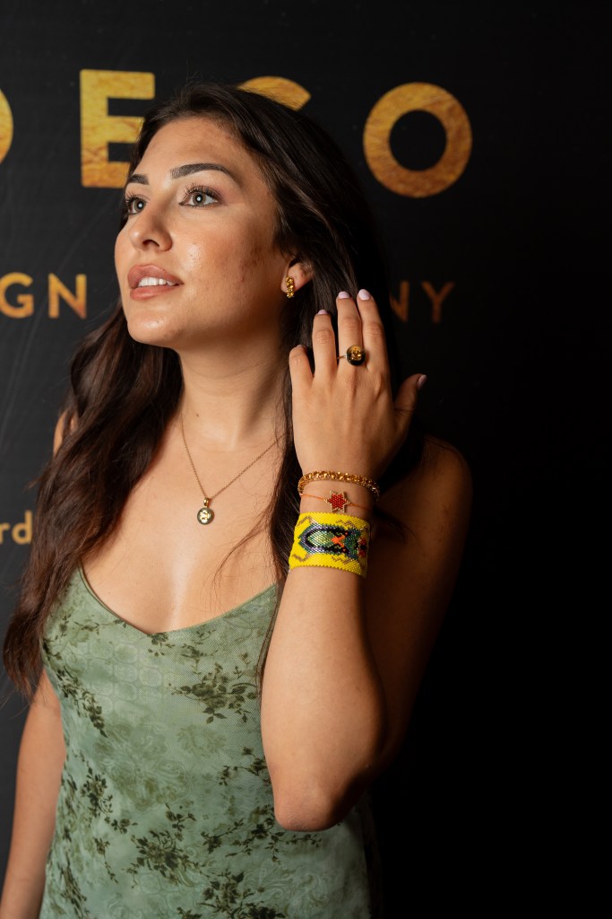 Champagne Ring, Citrine Stone, ARDECO Model