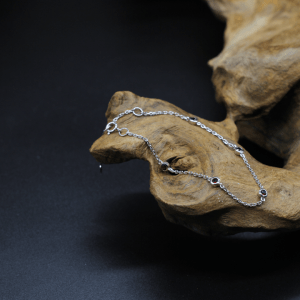 Five-Stone Red Silver