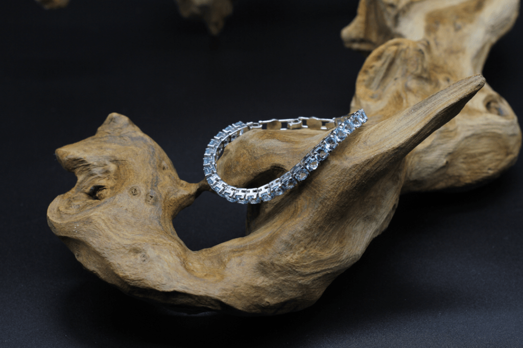 Bracelet Blue Silver - Sold!