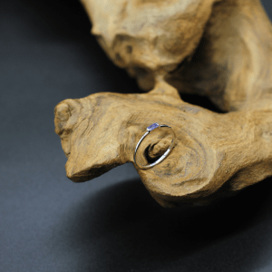 Tanzanite Ring Silver, Size 52