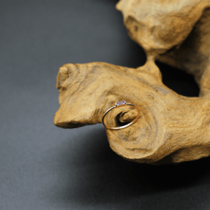 Tanzanite Ring Rosé, Size 54