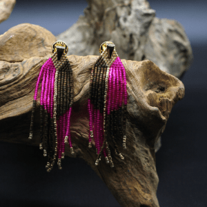 Earrings Mocha Mousse - New