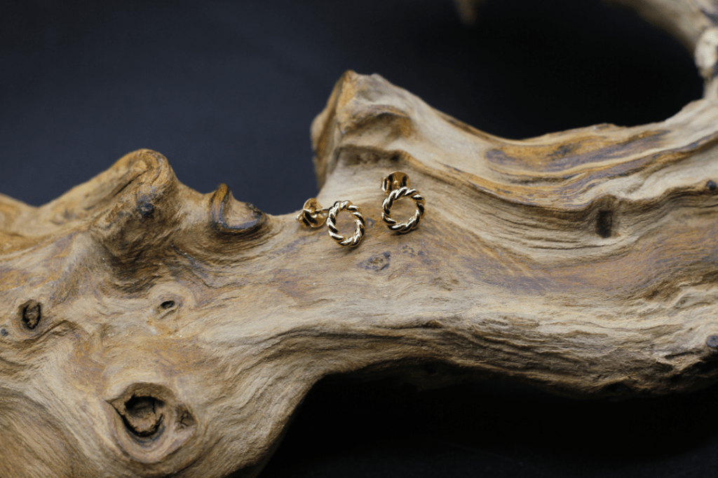 Twist Round Earstuds