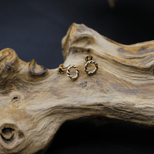 Twist Round Earstuds