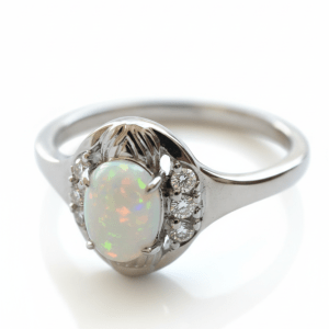 Scarab Ring Silver, Size 55