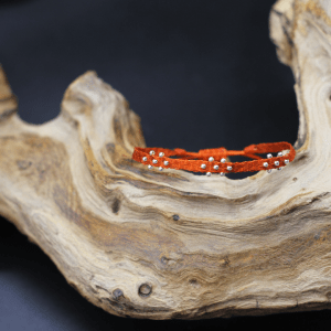 Bracelet Flowers Brown