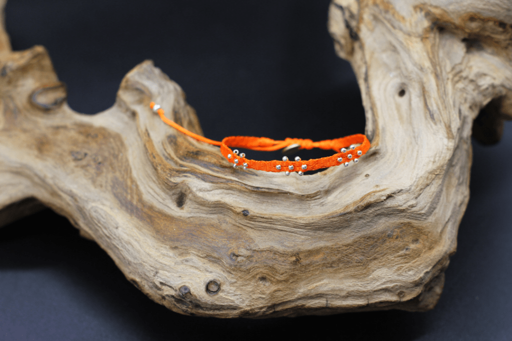 Bracelet Flowers Orange