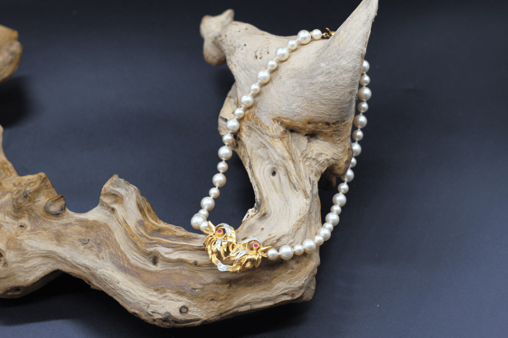 Vint.Ant. Necklace Owl