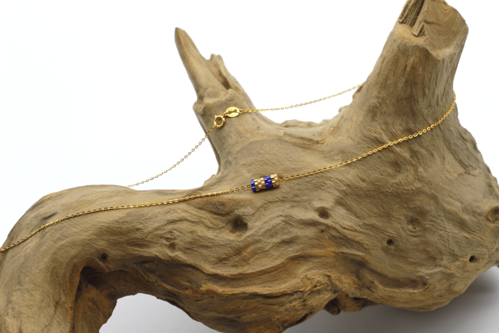 Collier Bricks Koralle from ARDECO, handmade in Salzburg